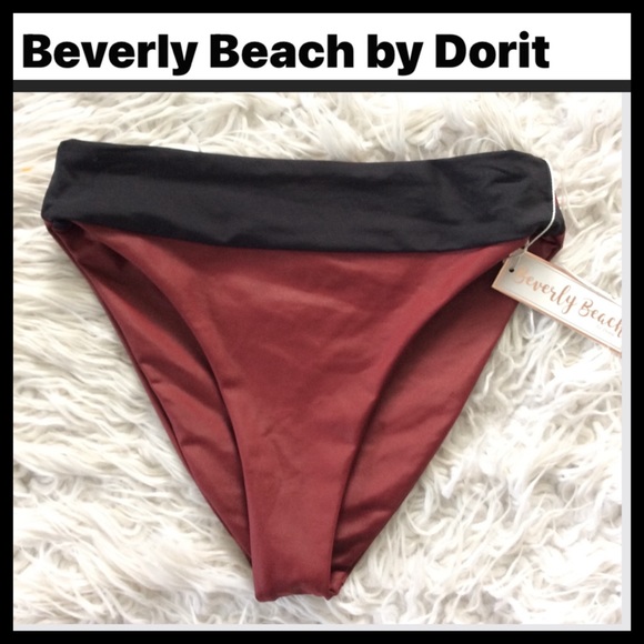 NWT Beverly Beach Kyle Cranberry Bottoms - Picture 6 of 11
